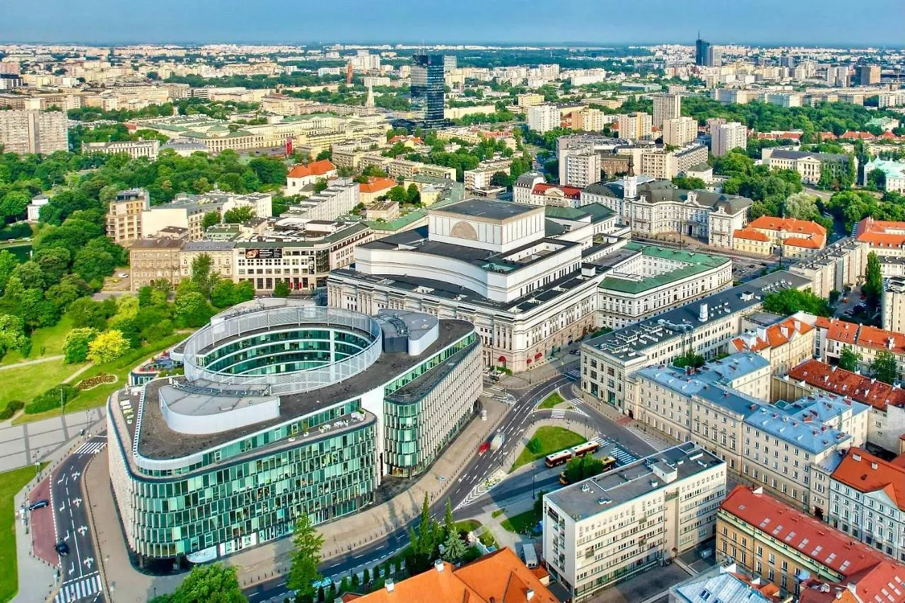 Super Beauty Metro Wifi 65'Tv Netflix Hbo Appletv+ Apartment Warsaw Poland